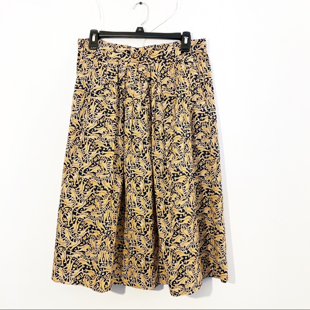 Drake’s for J. Crew Skirt in Giraffe Print